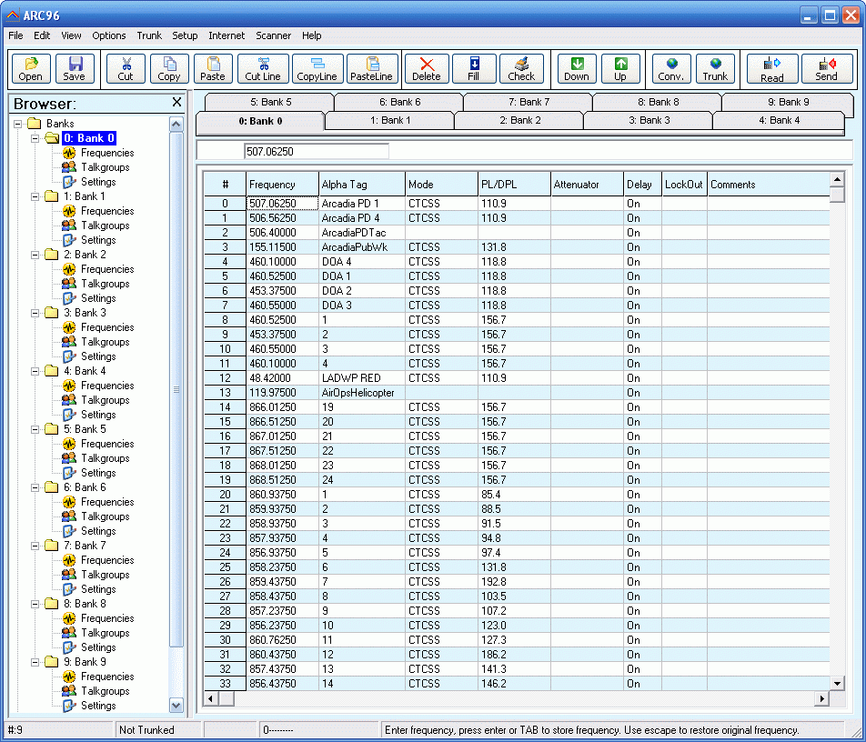 Radio Scanner Computer Programs