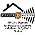 SD Card Upgrade for Uniden Database Scanners