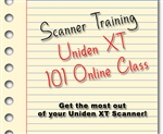 Scanner Training - Uniden XT 101 Online Class