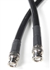 LMR-400 Coax Jumper Cable, 5', BNC Male