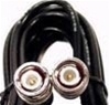 RG58 Jumper Cable, 1', BNC Male to BNC Male